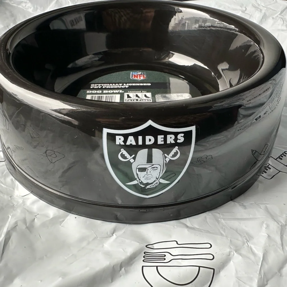 Raiders Dog Bowl